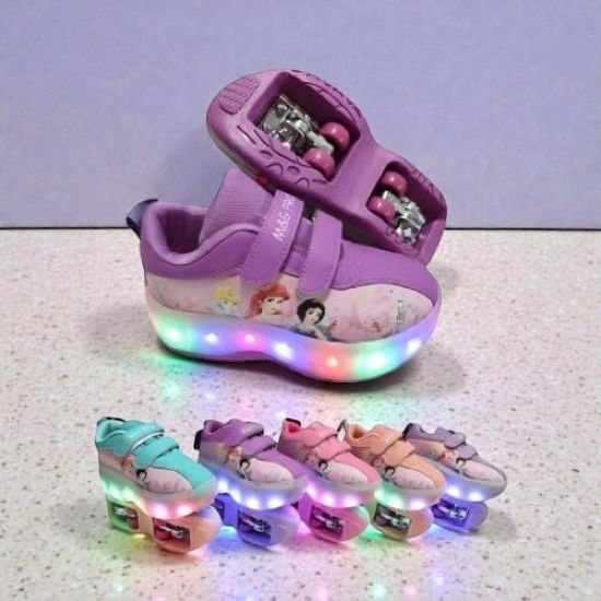 صورة سكوتر تزلج رياضي باربع عجلات – مقاس  (من 28 إلى 39)